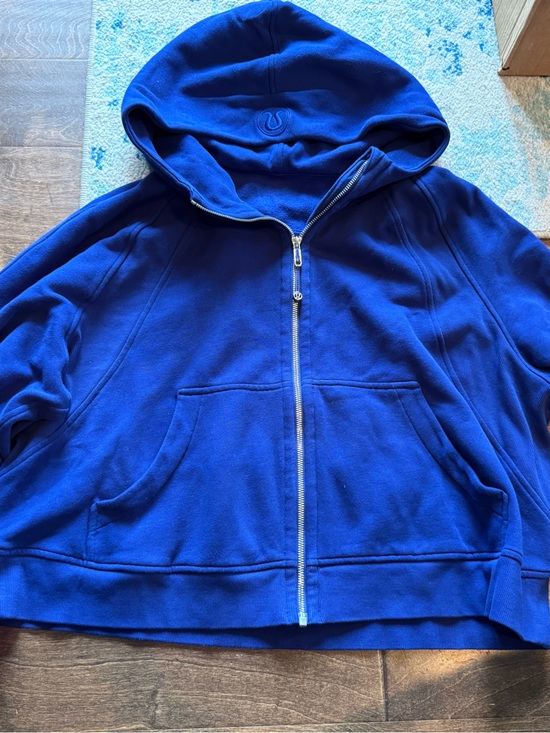 lululemon athletica Tops - lululemon athletica Navy Zip Hoodie with Subtle Logo